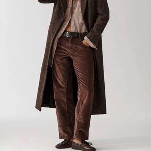 NWT. Free People Risk Taker Cord Straight Leg